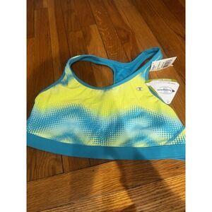 Champion Double Dry Sport Essentials Compression Racerback XL‎ Chevron Blue NWT